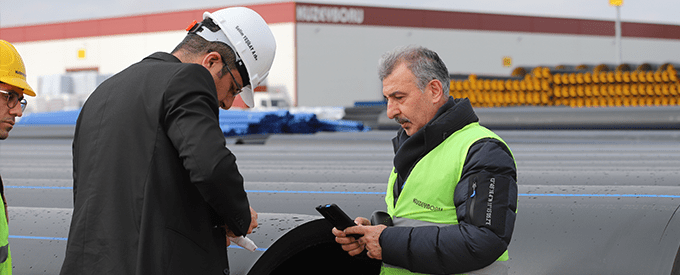 Suntem furnizor oficial DSİ pentru conducte HDPE cu diametrul de până la 1200 mm