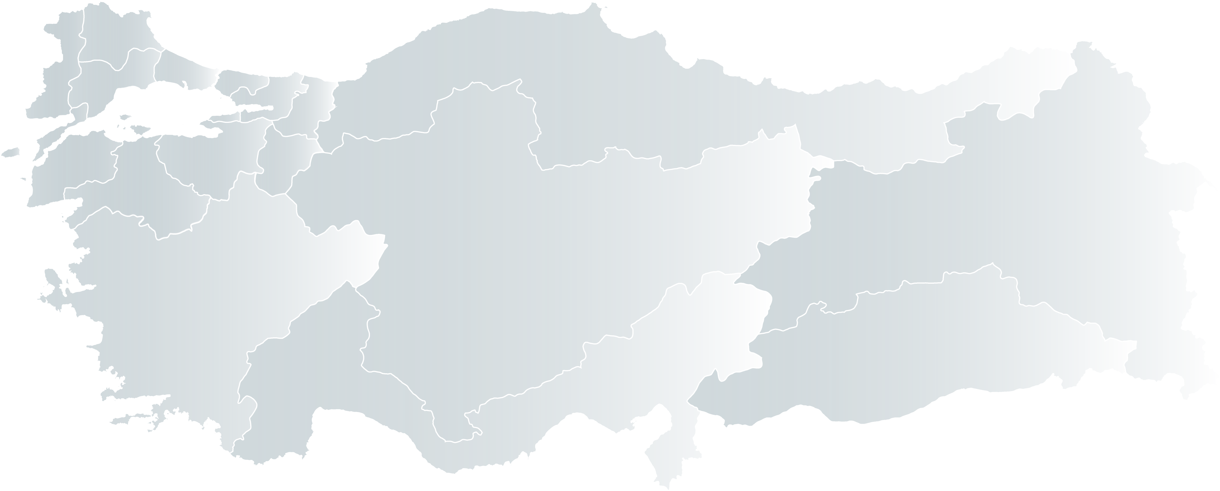 Kuzeyboru - turkiye haritasi